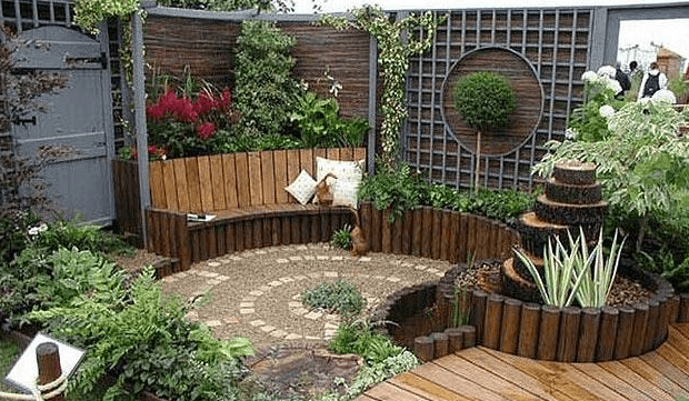 jardines pequeños