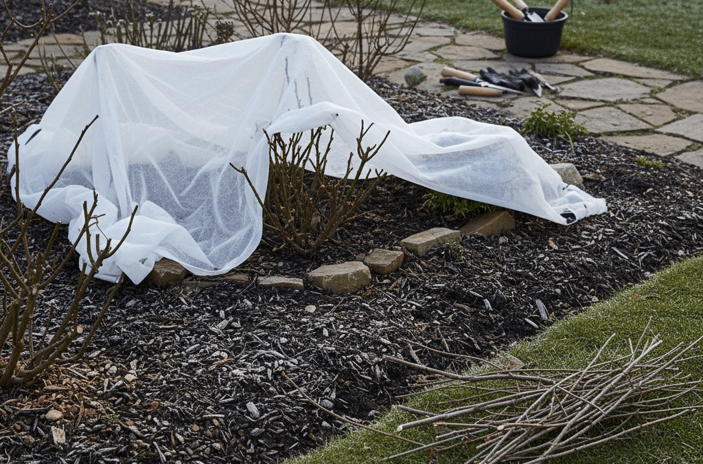 errores que hay que evitar en los jardines en invierno